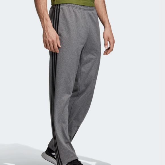 NEW adidas Essentials 3-Stripes Track Pants Grey - Picture 4 of 4